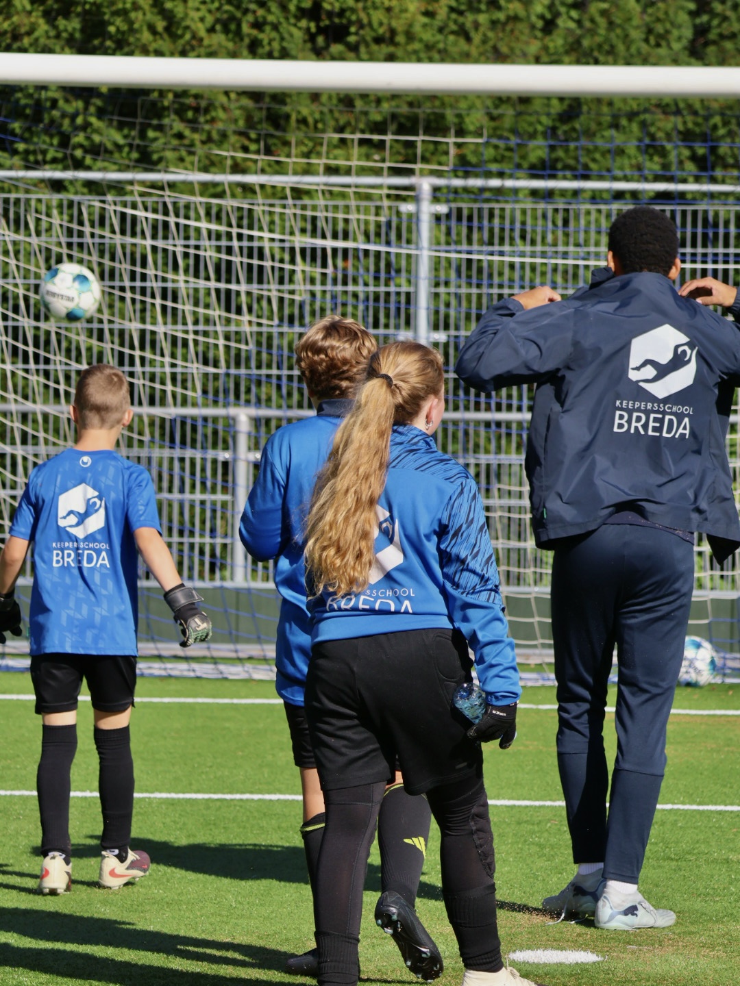Actiefoto 10 tijdens de keeperstraining van 6 september 2026