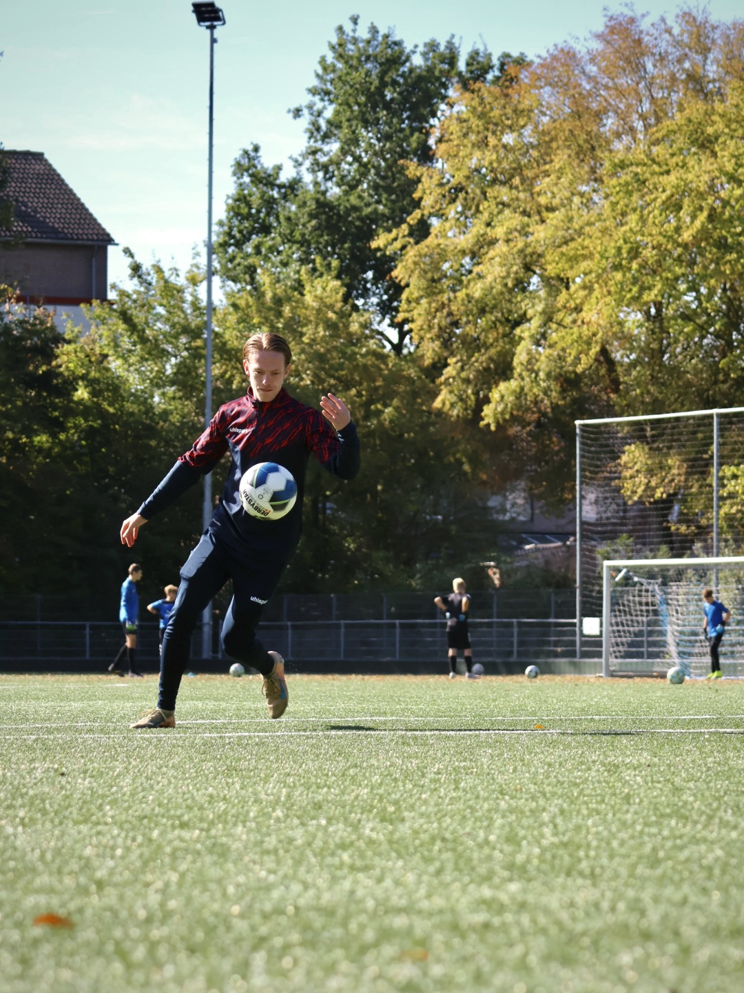 Actiefoto 13 tijdens de keeperstraining van 6 september 2026